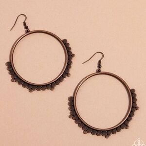 Ultra Untamable Copper Earrings